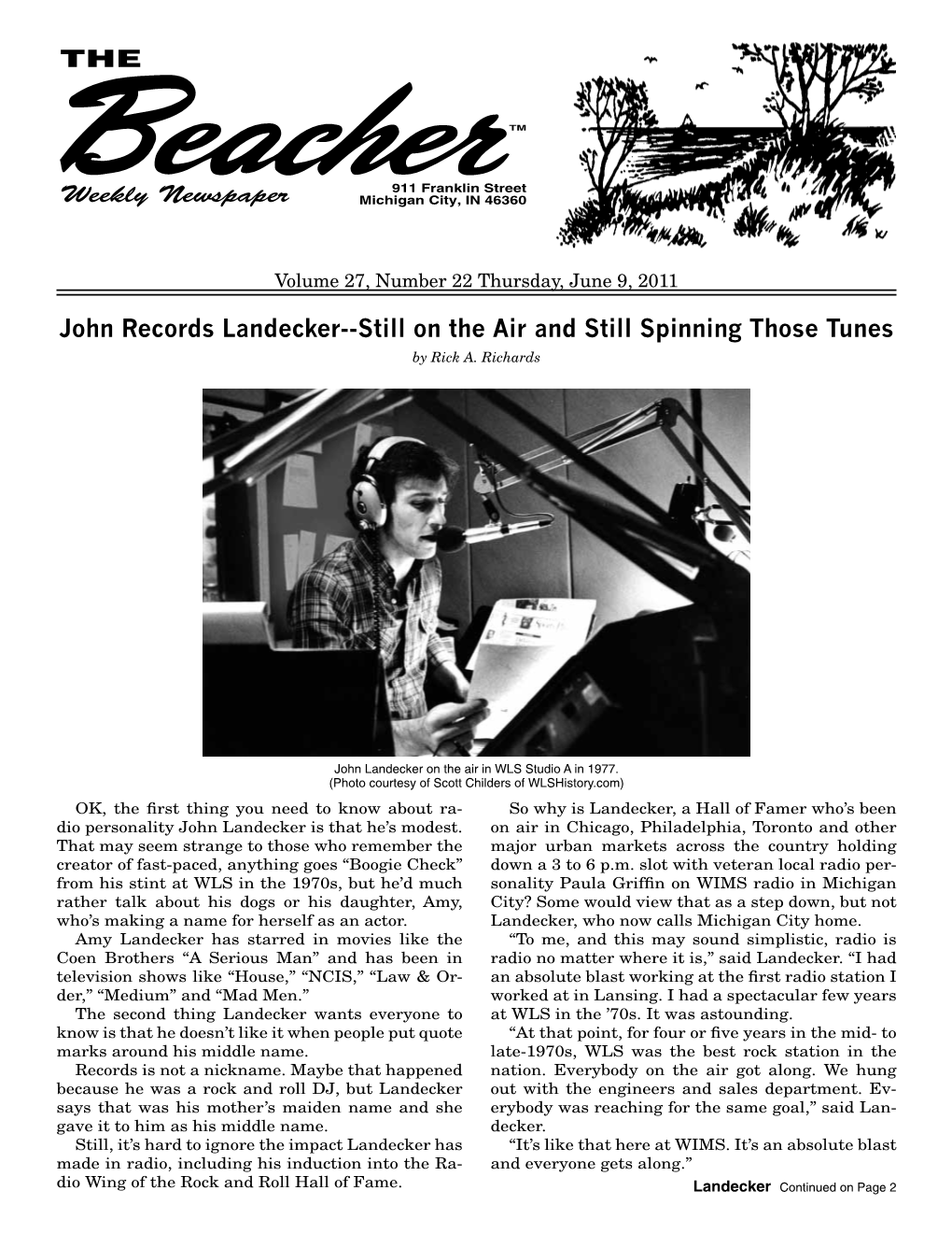 John Records Landecker--Still on the Air and Still Spinning Those Tunes by Rick A