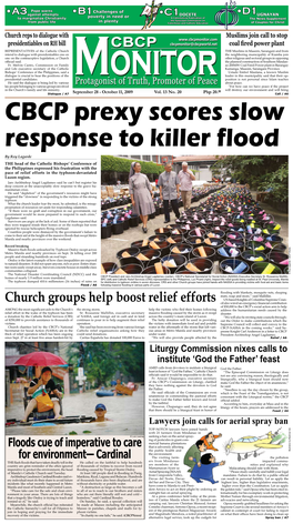 Church Groups Help Boost Relief Efforts