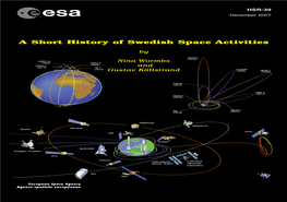 A Short History of Swedish Space Activities