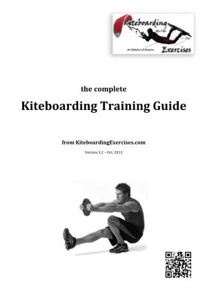 The Complete Kiteboarding Training Guide