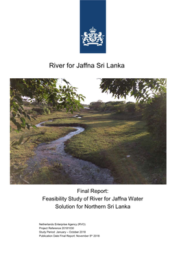 River for Jaffna Sri Lanka