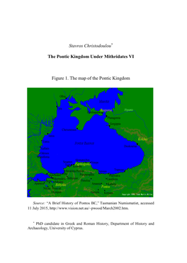 The Pontic Kingdom Under Mithridates VI