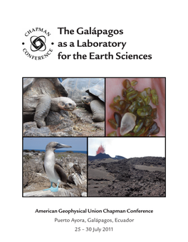 The Galápagos As a Laboratory for the Earth Sciences