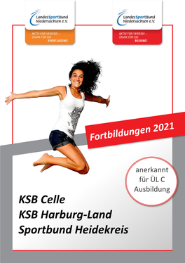 KSB Celle KSB Harburg-Land Sportbund Heidekreis Inhaltsverzeichnis