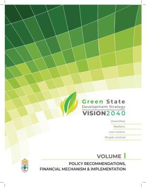 Green State Development Strategy: Vision 2040