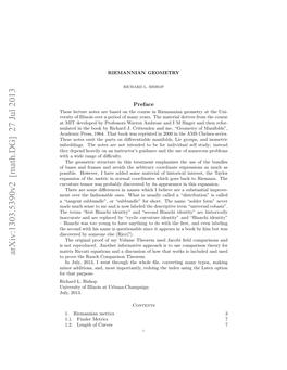 Arxiv:1303.5390V2 [Math.DG] 27 Jul 2013 Medns H Oe R O Neddt Efridvda Efstud Self Nume of Individual Diﬃculty