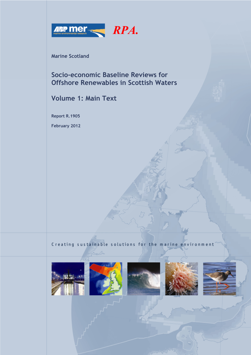 Socio-Economic Baseline Reviews for Offshore Renewables in Scottish Waters