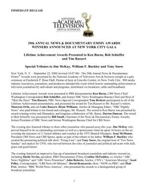 Emmy Award-Winning