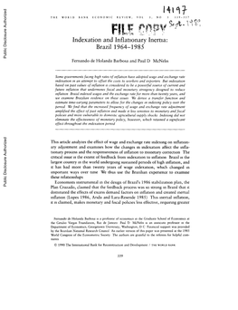 World Bank Document