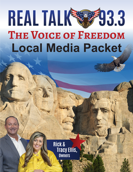 Local Media Packet REAL TALK 93.3FM the Voice of Freedom Coverage Information