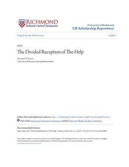 The Divided Reception of the Help by Suzanne W