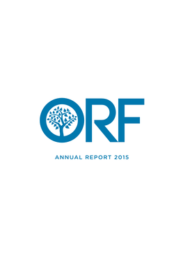 Annual Report 2015 Mandate