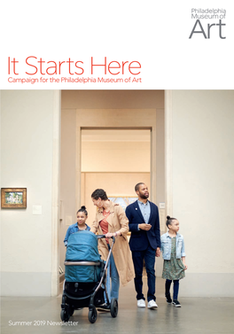 It Starts Here Campaign for the Philadelphia Museum of Art