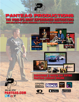 Panteao Productions the World’S Most Experienced Instructors Available on Dvd, Digital Download, & Ultra Hd & Hd Streaming Online Video