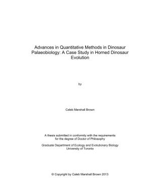 A Case Study in Horned Dinosaur Evolution