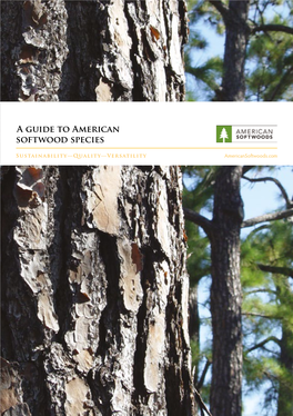 A Guide to American Softwood Species