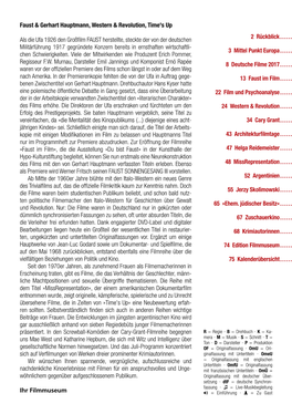Faust & Gerhart Hauptmann, Western & Revolution, Time's up Als Die Ufa