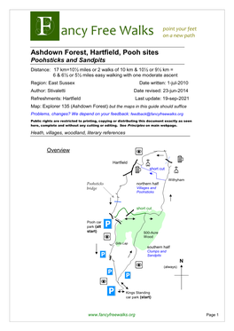 Ashdown Forest, Hartfield, Pooh Sites