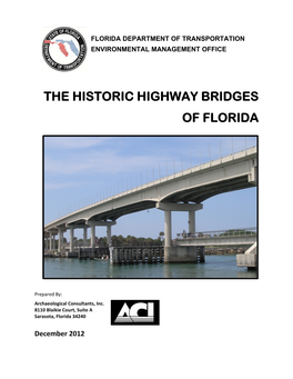 The Historic Highway Bridges of Florida