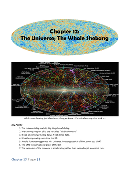 The Universe; the Whole Shebang