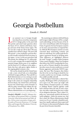 Georgia Postbellum