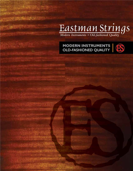 Eastman Strings 2014 Catalog