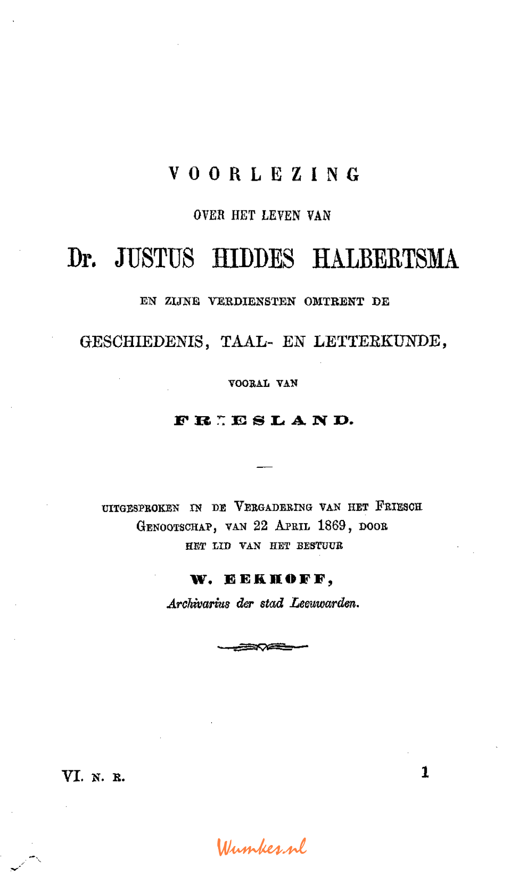 Dr. JÜSTUS HIDDES HALBEET8MA