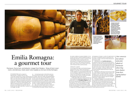 Emilia Romagna: a Gourmet Tour