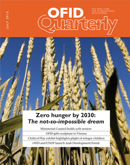 Zero Hunger by 2030