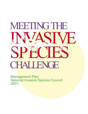 Invasive Species Challenge