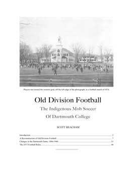 Old-Division Football 25