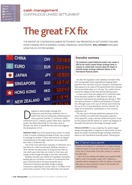 The Great FX Fix