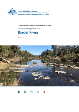 Portfolio Management Plan Border Rivers