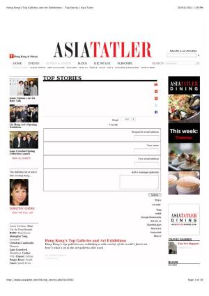 Asia Tatler 28/03/2011 1:20 PM
