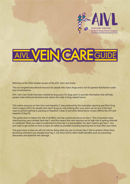 AIVL Vein Care Guide