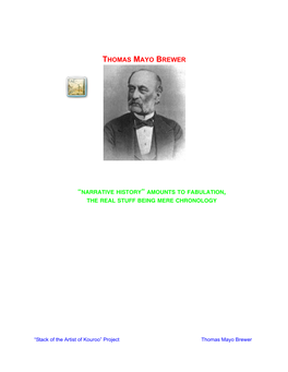 Thomas Mayo Brewer