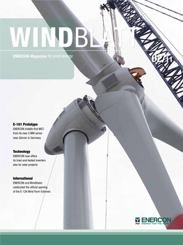 ENERCON Magazine for Wind Energy 02/11