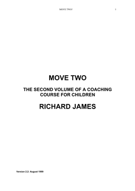 Move Two Richard James