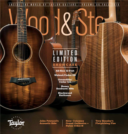 Taylor Guitars Wood and Steel Magazine Volume 86