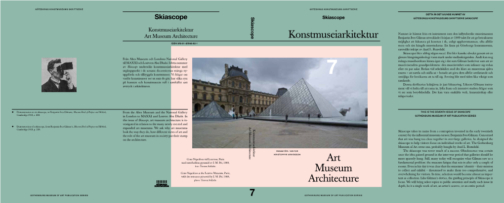 Art Museum Architecture Konstmuseiarkitektur