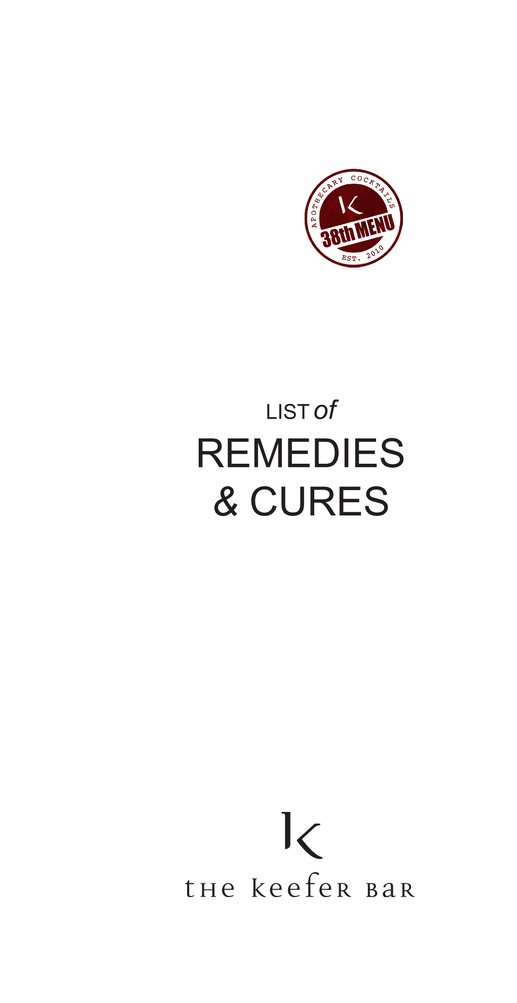 Remedies & Cures