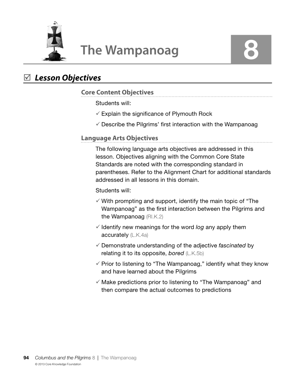 The Wampanoag