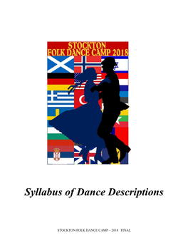 Why Stockton Folk Dance Camp Still Produces a Syllabus