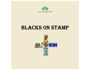 Blacks on Stamp