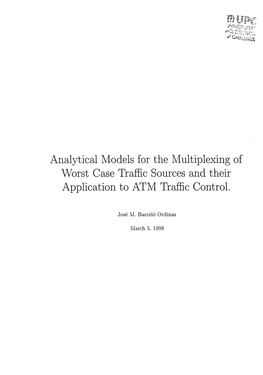 Analytical Models for the Multiplexing of Worst Case Traffic Sources and Their Application to ATM Traffic Control