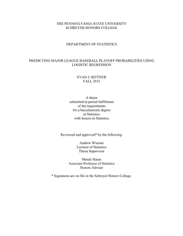 Open Evan Bittner Thesis.Pdf