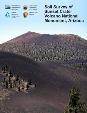Soil Survey of Sunset Crater Volcano National Monument, Arizona