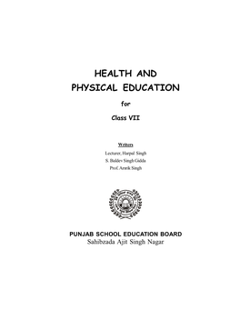 Health and Physical Education