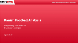 Danish Football Analysis
