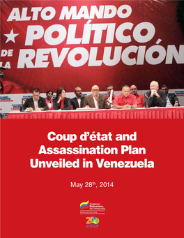 Coup D'état and Assassination Plan Unveiled in Venezuela